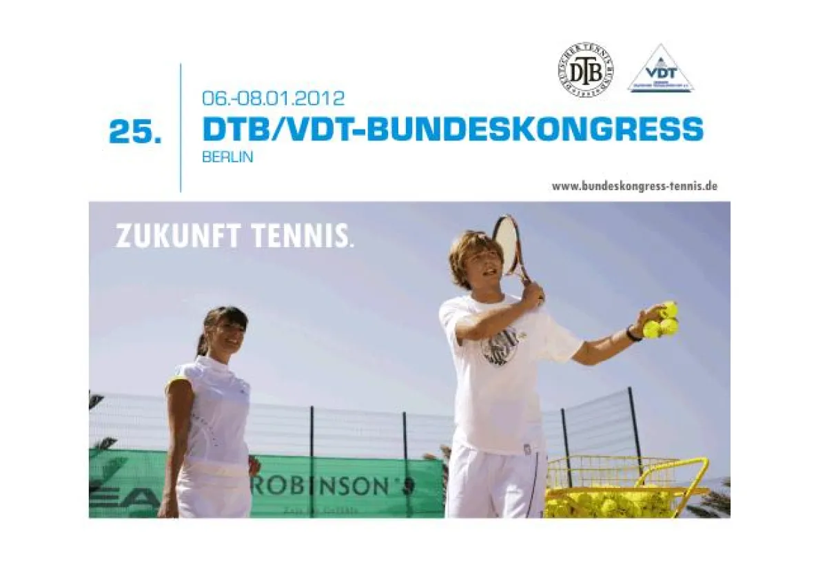 25. DTB/VDT-Bundeskongress in Berlin