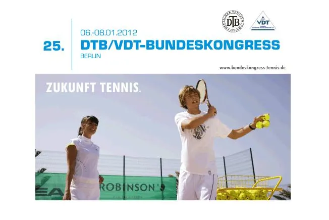 Bild: Tennis: 25. DTB/VDT-Bundeskongress in Berlin