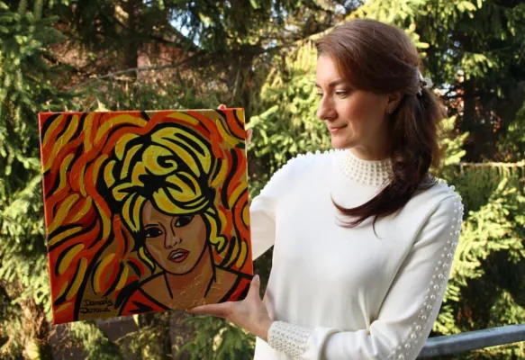Bild: Madame Brigitte Bardot in Hamburg