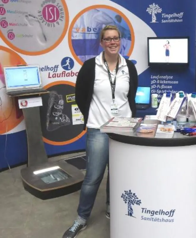 Tingelhoff auf der Ecco Indoor Trail.