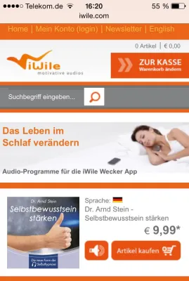 Bild: Einzigartige Motivations-App für Smartphones: Sanft einschlafen und erholt aufwachen