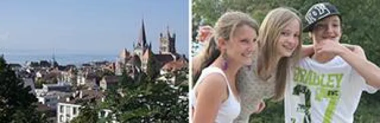 Bild: Am Genfersee die mündlichen Französischkenntnisse verbessern