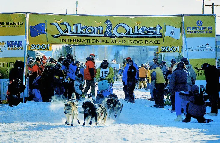 Bild: Der Yukon Quest - das härteste Hundeschlittenrennen der Welt - startet wieder