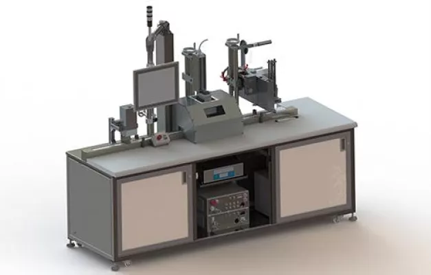 Automatisierte Kennzeichnung von Leiterplatten und anderen elektronischen Bauteilen Bild: Automatisierte Kennzeichnung von Leiterplatten und anderen elektronischen Bauteilen
