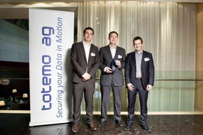 Bild: Controlware ist "TrustDEX Business Partner of the Year 2011" von Totemo