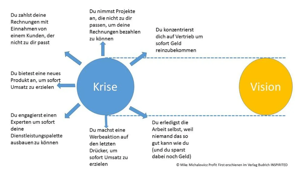 © Mike Michalowicz Profit First erschienen im Verlag Budrich INSPIRITED