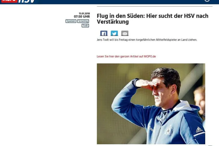 Hamburger Morgenpost macht mit HSV24 „Deutschlands besten Fußball-Blog“ Bild: Hamburger Morgenpost macht mit HSV24 „Deutschlands besten Fußball-Blog“