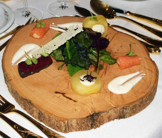 Bild: Romantischer Winkel serviert „Harzer Sushi“!