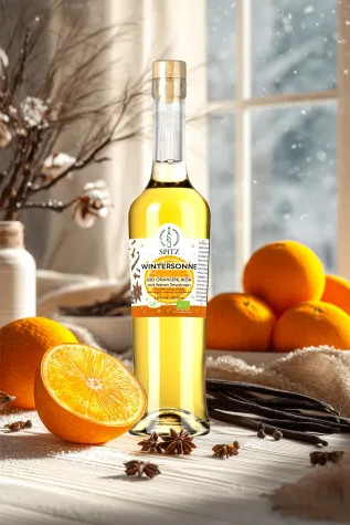 Wintersonne – Neuer Bio-Orangenlikör bringt Wärme in die kalte Jahreszeit Bild: Wintersonne – Neuer Bio-Orangenlikör bringt Wärme in die kalte Jahreszeit
