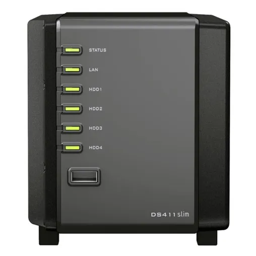 DS411slim - Ein kräftiger NAS-Zwerg Bild: DS411slim - Ein kräftiger NAS-Zwerg