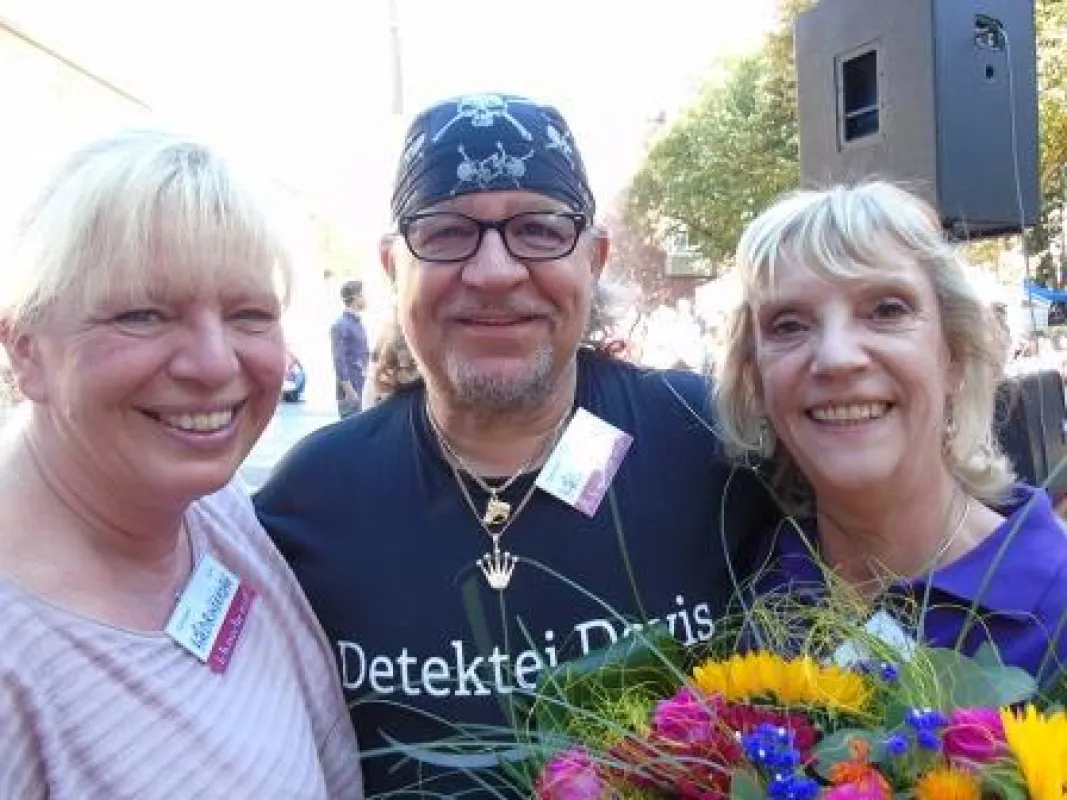 Ester Peter, Kalle Haverland und Rosi Pulst