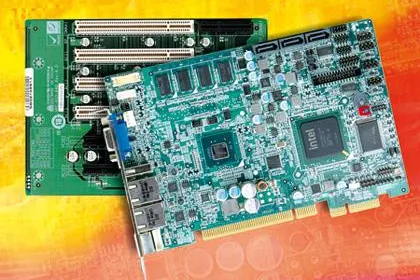 Bild: PCIe Slot-CPU mit Atom™ D525/ D425/ N455 Prozessor