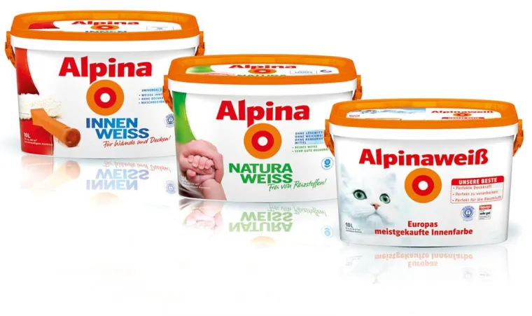 Leichtere Orientierung im Farben-Dschungel - The Brand Union entwickelt neuen Markenauftritt für Alpina Bild: Leichtere Orientierung im Farben-Dschungel - The Brand Union entwickelt neuen Markenauftritt für Alpina