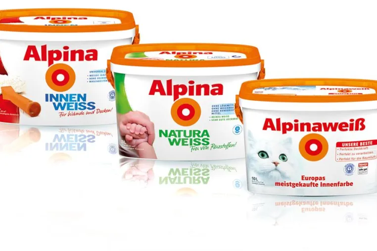 Bild: Leichtere Orientierung im Farben-Dschungel - The Brand Union entwickelt neuen Markenauftritt für Alpina