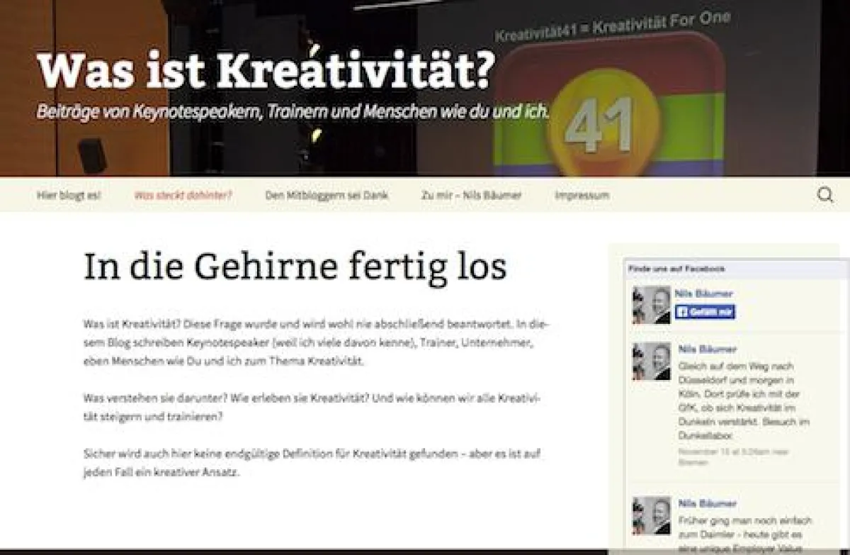 Blog: Was ist Kreativität