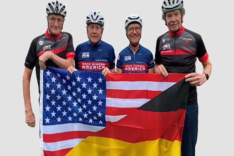 Bild: MIRASCON engangiert sich als Sponsor im Extremsport - für das RAAM 2023 Team Hörluchs®