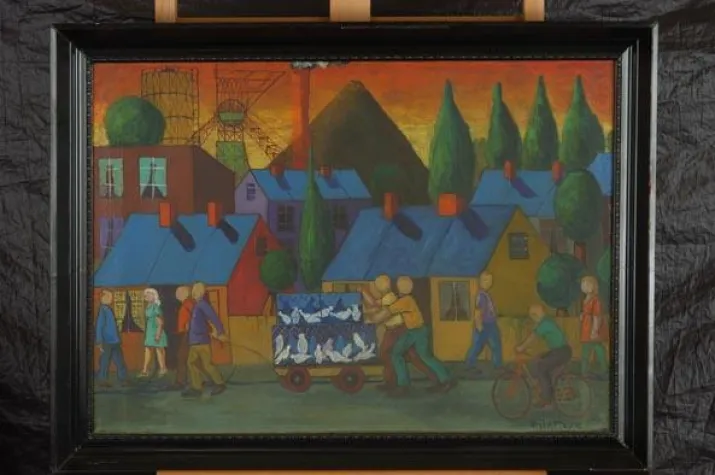 Bild: Austellung: \"Unter Tage\" - naive Malerei aus Schlesien