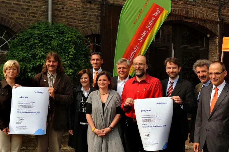 Bild: ClimatePartner stellt NaturGut Ophoven klimaneutral