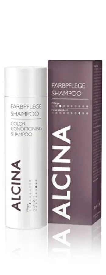 Farbpflege-Shampoo von Alcina.