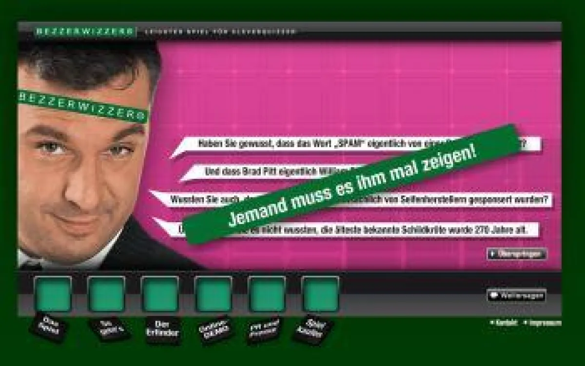 Webseite von Bezzerwizzer®