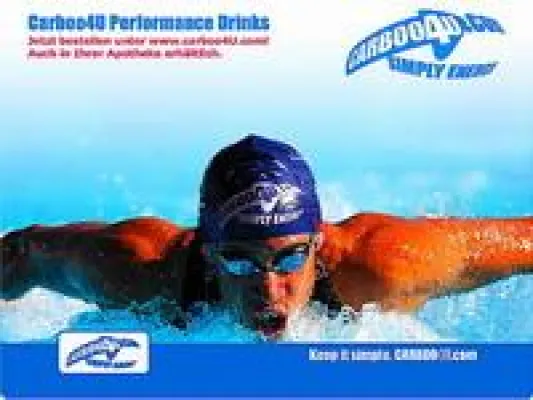 Bild: Carboo4U bei den Deutschen Hochschulmeisterschaften Schwimmen in Hannover vor Ort