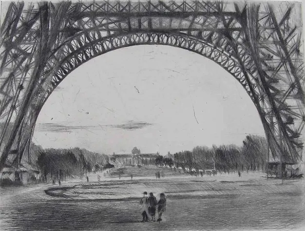 Bild: Radieren wie Rembrandt - 4 Jahre Radierkurse auf Schloss Gottorf, Ausstellung in der Galerie im Weinkomptor