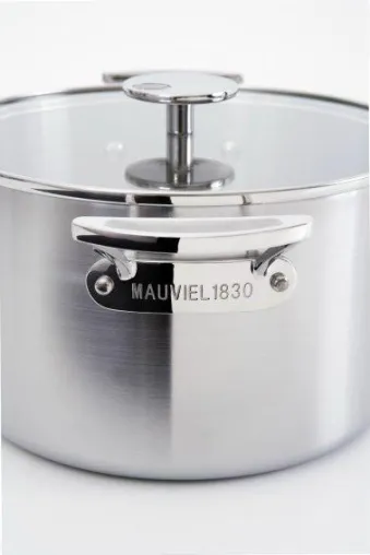 Neue Mauviel Edelstahlserie M'360 jetzt im Sortiment Bild: Neue Mauviel Edelstahlserie M'360 jetzt im Sortiment