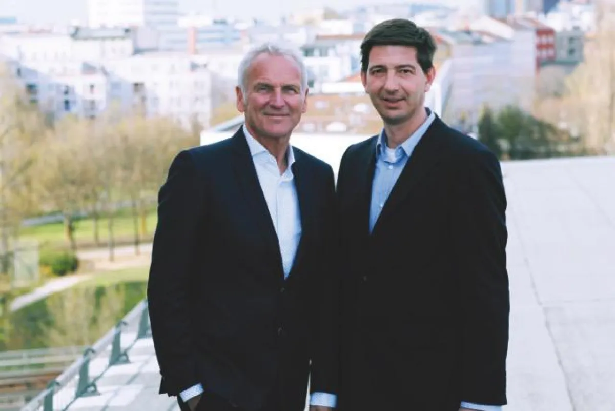 v.l.: Michael Vagedes und Christof Zollfrank