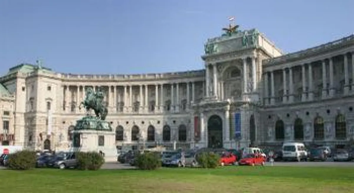 Die „Neue Burg“, Südostflügel der Wiener Hofburg
