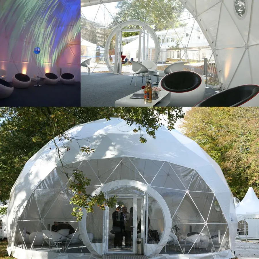 Bildunterschrift: RÖDER HOME SHOW: ZENDOME-Impressionen, Interieur von Orgatech, Heizungssystem von Fath Wärmekurier