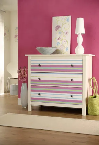 Bild: Tapete mal ganz anders - Gestaltungsideen für Möbel & Co.