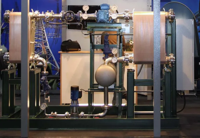 Bild: ENVA Systems: ORC-Anlage erzeugt Strom aus Abwärme von unter 100 Grad Celsius - Abwärme wirtschaftlich nutzen