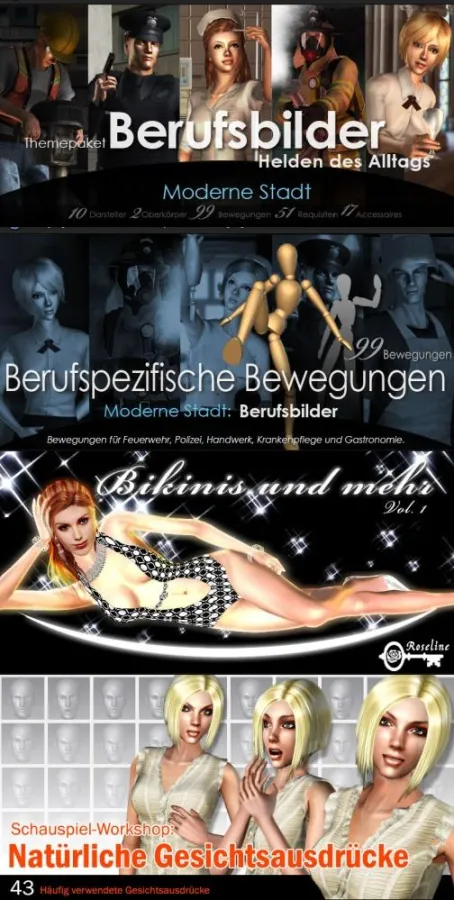 Reallusion iClone und CrazyTalk Zusatzpakete