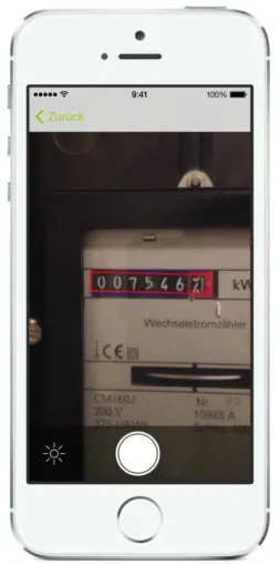 Bild: pixometer: Zählerstandserfassung per Smartphone-Kamera