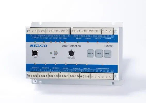 Bild: D1000 Störlichtbogenschutz von SELCO: Innovative „Plug-and-Play-Lösung“ im Kompaktformat