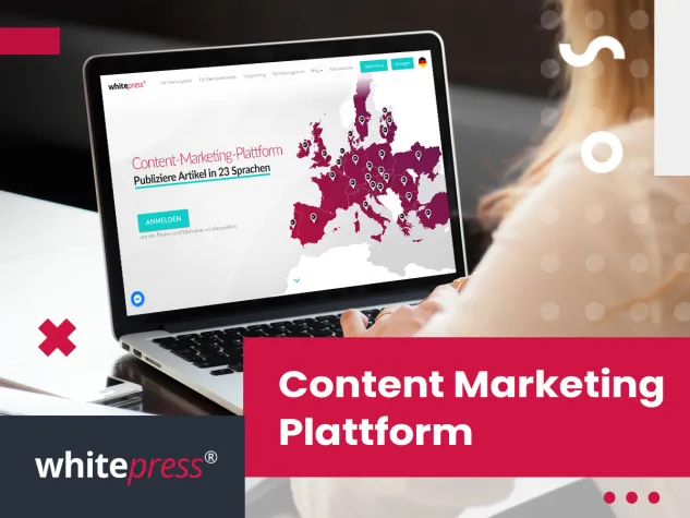 Bild: WhitePress® Plattform – kümmere dich um Content Marketing