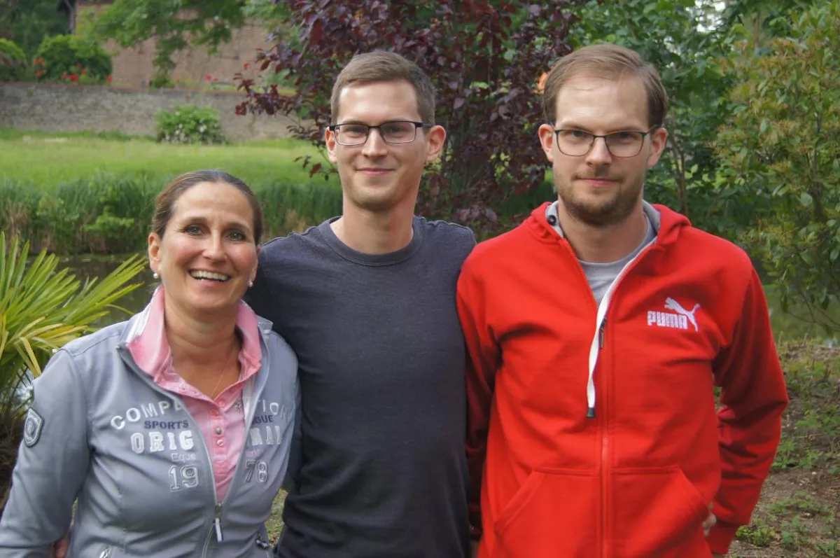 Die Podologen Andrea Schulmeister, Marlon Schulmeister und Frederic Schulmeister