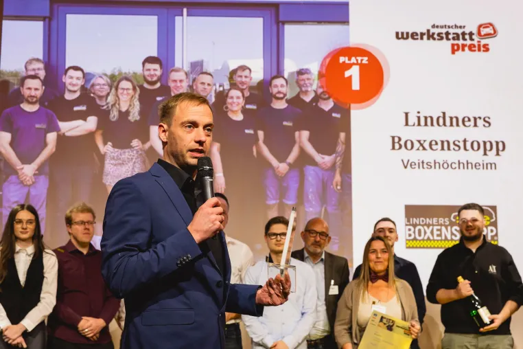 Bild: Lindners Boxenstopp aus Veitshöchheim wird zur besten freien Werkstatt in Deutschland gewählt