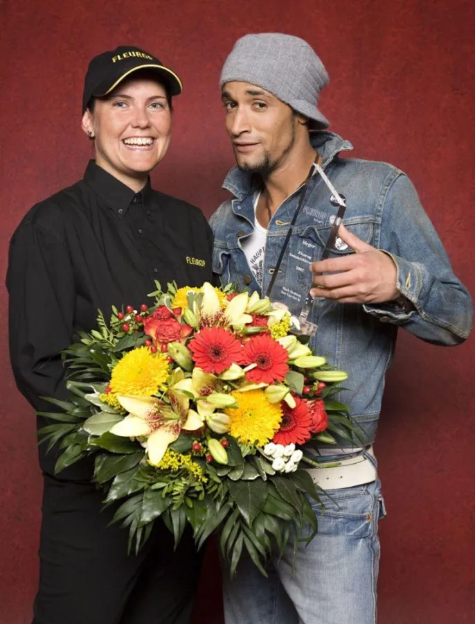 Mark Medlock ist glücklicher Gewinner des Fleurop Sommerhit-Votings 2007