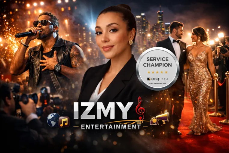 Weltstars und Promis einfach über IZMY Entertainment buchen! Anfrage kostenlos Bild: Weltstars und Promis einfach über IZMY Entertainment buchen! Anfrage kostenlos