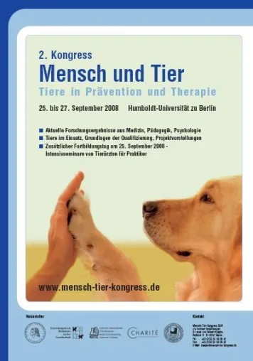 Immer erfolgreicher - Einsatz von Tieren in Pflege und sozialer Arbeit Bild: Immer erfolgreicher - Einsatz von Tieren in Pflege und sozialer Arbeit