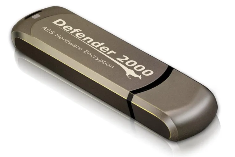 Hardware-verschlüsselter USB-Stick von Kanguru mit Remote Management in der BSI-Zertifizierung Bild: Hardware-verschlüsselter USB-Stick von Kanguru mit Remote Management in der BSI-Zertifizierung