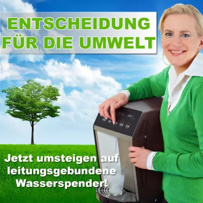 Bild: Leitungswasserspender – nachhaltig und freundlich zur Umwelt