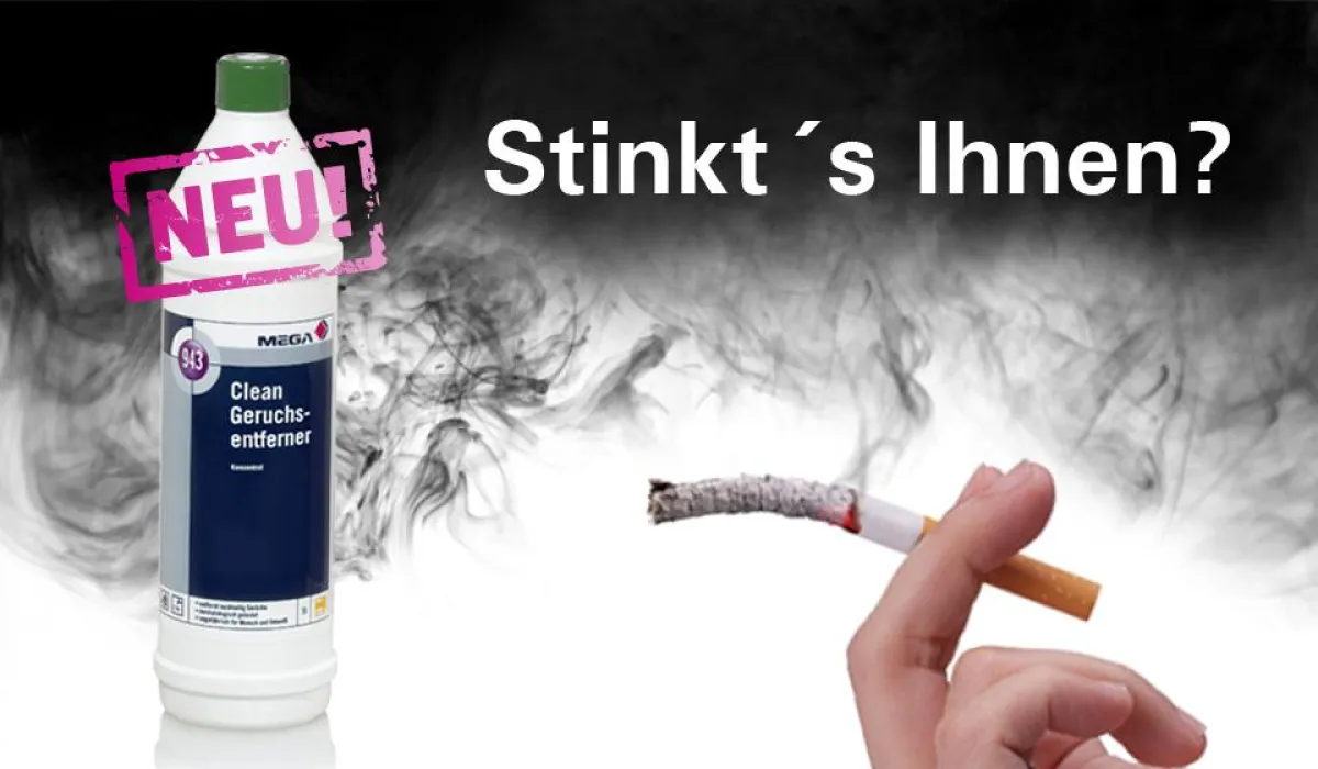 Sorgt für Geruchsneutralität selbst nach starkem Nikotingeruch