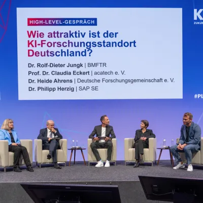 Bild: Konferenz KI & WIR: Stärken nutzen, Vertrauen sichern, Souveränität bewahren