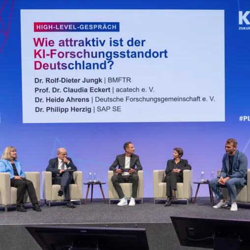 Bild: Konferenz KI & WIR: Stärken nutzen, Vertrauen sichern, Souveränität bewahren