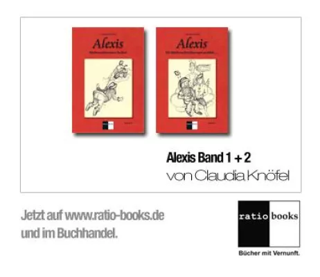 Bild: Endlich im Buchhandel: vergnügliche Erzählungen rund um den Weihnachts(b)engel "Alexis" in 2 Bänden