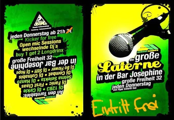 Bild: Jeden Donnerstag - open mic session! Bar Josephine [Große Freiheit 32]