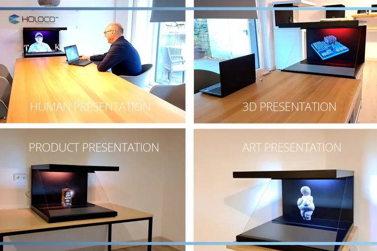 Bild: Produktlaunch neuer HOLOCO [L PRO] – das holographische 3D Multitalent!