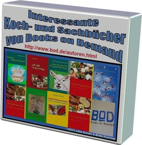 Bild: Interessante Koch- und Sachbücher von Books on Demand